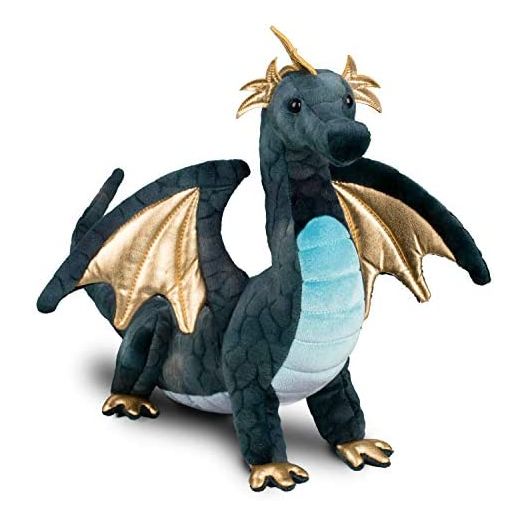 Douglas Aragon Navy Dragon Plush Stuffed Animal