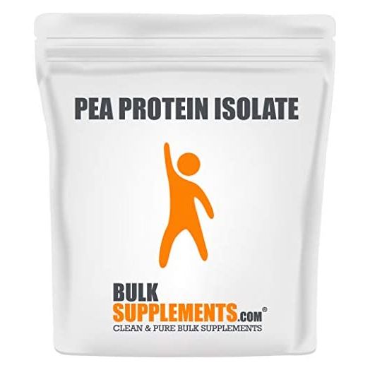 BulkSupplements.com Pea Protein Isolate, Vegan Protein Powder, Plant Based Protein Supplement