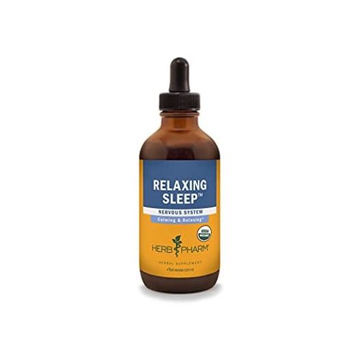 Herb Pharm Relaxing Sleep Herbal Formula with Valerian Liquid Extract - 4 Ounce