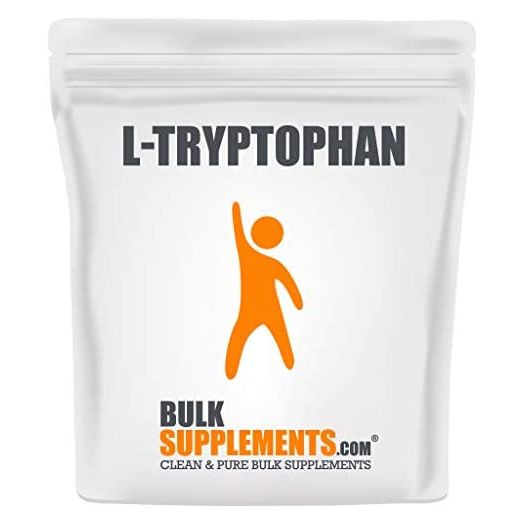 BulkSupplements.com L-Tryptophan Powder, Serotonin Supplement, L-Tryptophan 500mg (100 Grams, 3.5 oz)