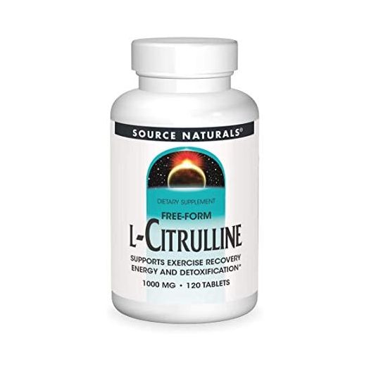Source Naturals L-Citrulline 1000mg, Nitric Oxcide Booster, 120 Tablets