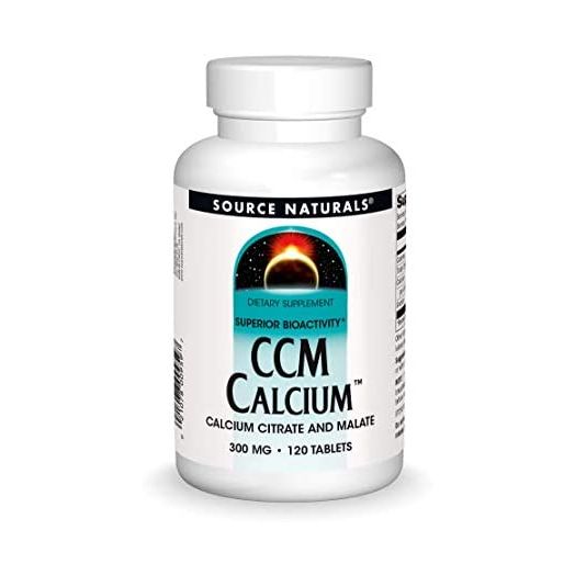 Source Naturals CCM Calcium -- 300 mg - 120 Tablets
