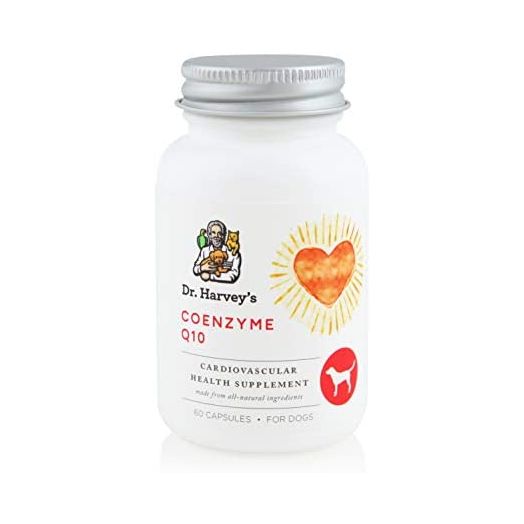 Dr. Harvey's Coenzyme Q10 - Antioxidant & Cardiovascular Support for Dogs, 60 Capsules