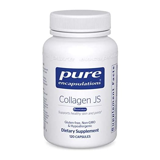 Pure Encapsulations Collagen JS | Supplement for Skin Care, Joint Health, Anti Aging, Connective Tissue, Tendons, and Ligaments* | 120 Capsules