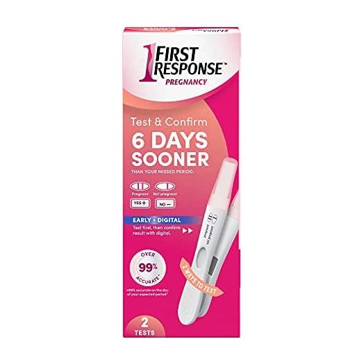 First Response Test & Confirm Pregnancy Test, 1 Line Test and 1 Digital Test Pack