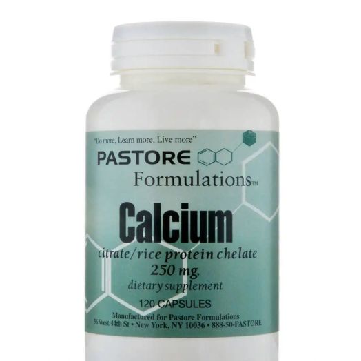 Pastore Formulations Calcium 250 mg - 120 Capsules