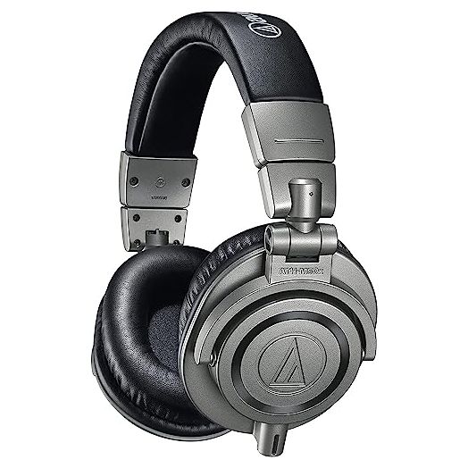 Audio-Technica ATH-M50xGM Professional Monitor Headphones, Gun Metal