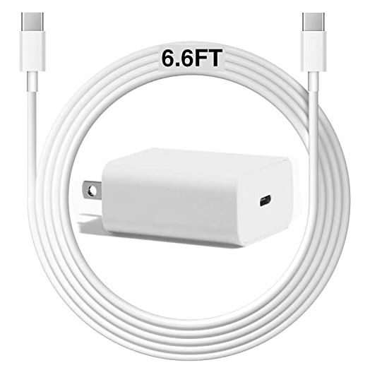 USB C Fast Charger for Google Pixel 8/8 Pro 7/7 Pro 6/6 Pro/6a 5/5a 4/4a/4XL 3/3a/3XL 2/2XL XL, 20W PD Type C Wall Charging Block Adapter and 6Ft Android Phone Charger Cable