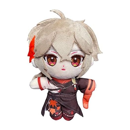 Cute Plush Doll Anime Figure Plushies Kazuha Kawaii Soft Stuffed Animals Gift for Genshin Impact Fans