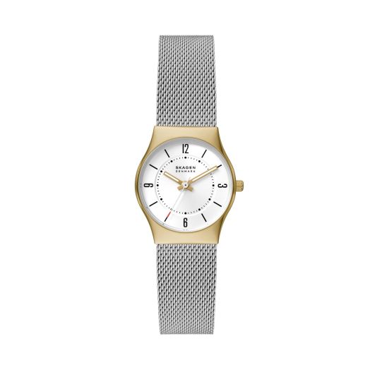 Skagen Grenen Lille Women's Watch with Stainless Steel Mesh or Leather Band