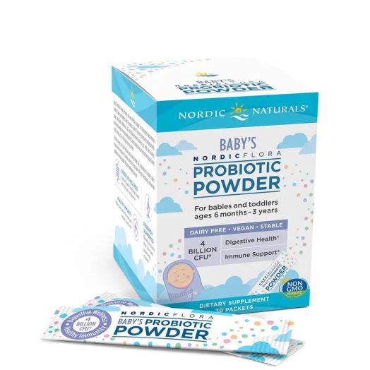Nordic Naturals Baby's Nordic Flora Probiotic Powder - 10 Packets