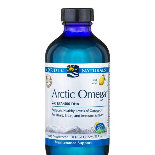 Nordic Naturals Arctic Omega, Lemon Flavor - 8 fl. oz (237 ml)