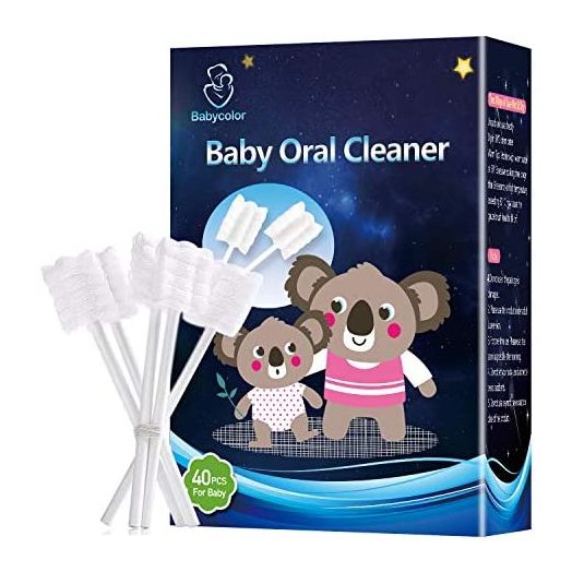 Baby Toothbrush,Infant Toothbrush,Baby Tongue Cleaner,Infant Toothbrush,Baby Tongue Cleaner Newborn,Toothbrush Tongue Cleaner Dental Care for 0-36 Month Baby,36 Pcs + Free 4 Pcs