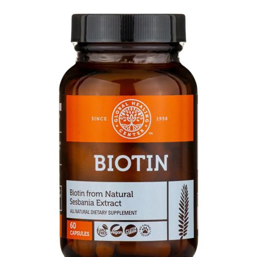 Global Healing Biotin - 60 Capsules