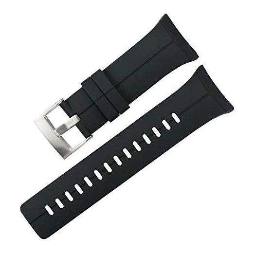 KHZBS Men's Silicone watch band for Suunto Sparta Ultra HR Sports Rubber watch strap wristband accessories buckle