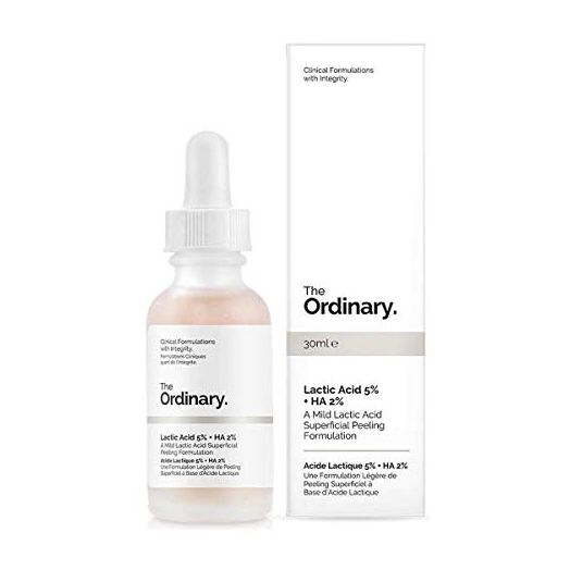 The Ordinary Lactic Acid 5% + Ha 2% 30ml - A Mild Lactic Acid Superficial Peeling Formulation