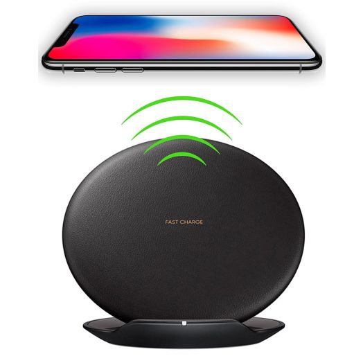 Qi Charger for Samsung Galaxy S6 Edge Wireless Quick Charger Fast Charge 10W for iPhone X, iPhone 8, iPhone 8 Plus,Samsung Note 8, S6 Edge +, S7, S7 Edge, S8 and S8 Plus, etc. by Ixir