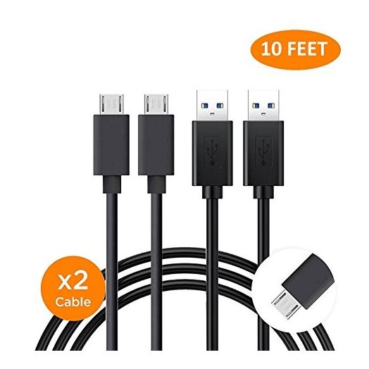 Ixir HTC Desire 510 Charger (10 FEET) Micro USB 2.0 Cable Kit by TruWire - {Wall Charger + Car Charger + 2 Cable} True Digital Adaptive Fast Charging uses dual voltages for up to 50% faster charging!