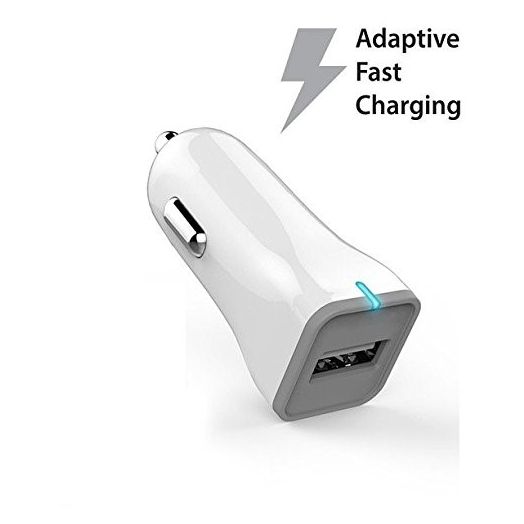 Ixir Huawei Ascend Y320 Charger Micro USB 2.0 Cable Kit by TruWire { Car Charger + 3 Micro USB Cable} True Digital Adaptive Fast Charging uses dual voltages for up to 50% faster charging!