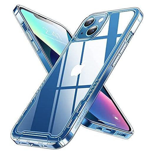 Humixx Crystal Clear Designed for iPhone 14 Case & Designed for iPhone 13 Case, [Not Yellowing] [Military Grade Drop Protection] Slim Shockproof Protective Phone Case for iPhone 14 & 13 Case 6.1"