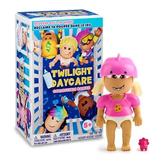 Twilight Daycare Collectible Baby Dolls – Mystery Metaverse Doll – Redeem Virtual Items in Online Game, 1 Count (Pack of 1)