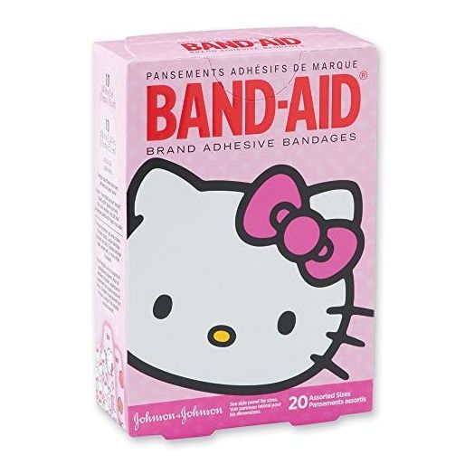 BAND-AID® Brand Adhesive Bandages, featuring Hello Kitty, 20 Count