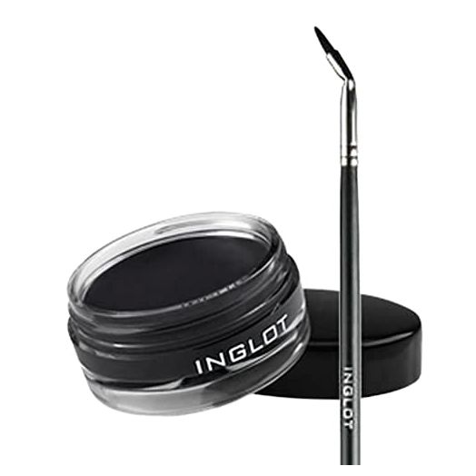 Inglot AMC Eyeliner Gel 77 and Inglot Brush 30T by Inglot