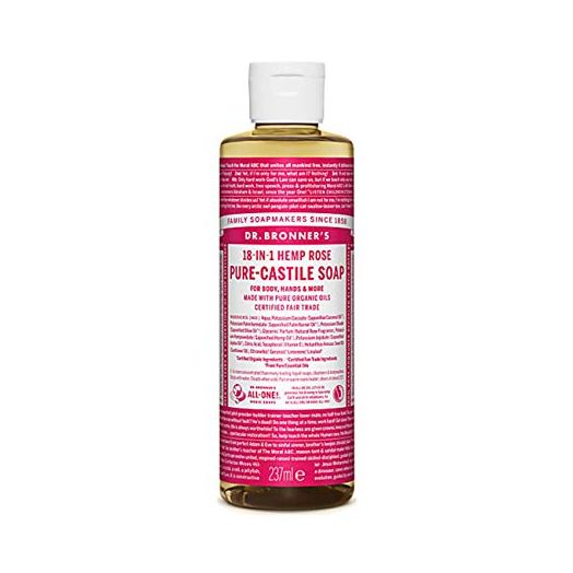 Dr Bronner - Rose Castile Liquid Soap | 236ml