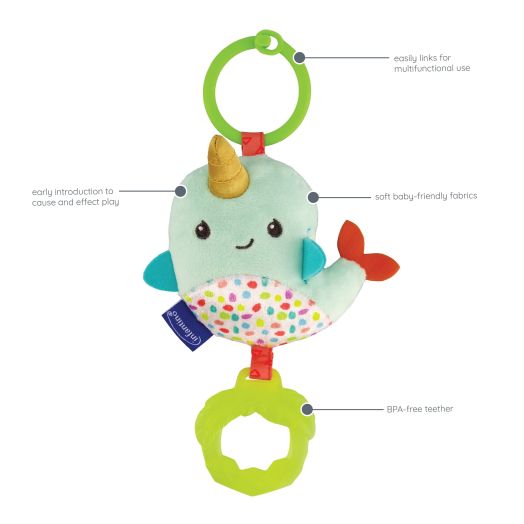 Infantino Chime & Go Tag Along
