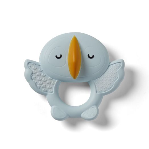 Infantino Squeeze & Teethe Textured Pal, Puffin