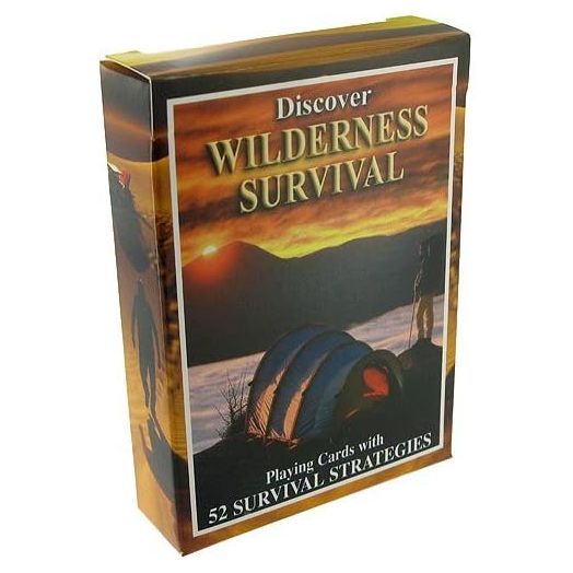 SEA and SKY Discover Wilderness Survival Playing Cards