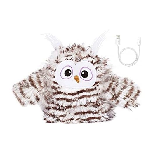 DONGKER Interactive Cat Toy Bird,Rechargeable Chirping Bird with Lifelike Bird Sound for Interactive Cat Exercise(Built-in Lithium Battery)