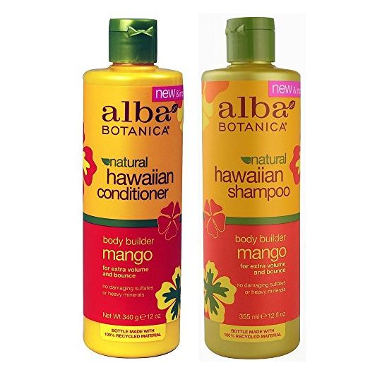 Alba Botanica Alba botanica, natural hawaiian shampoo and conditioner, mango, 12-ounce bottle