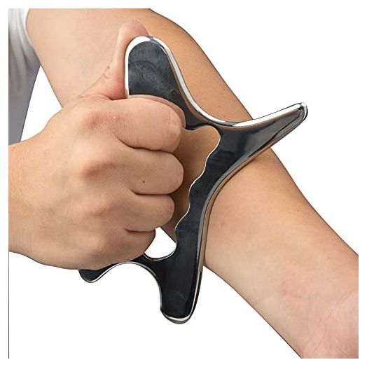 Stainless Gua Sha Tools Steel Scraping Massage Tool IASTM Massage Tools for Relaxing Soft Tissue, Reduce Head, Neck, Back Pain