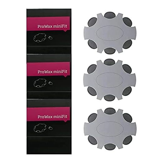 HYCT Hearing Aid MiniFit Wax Guard Filters for Oticon ProWax (3 Pack)