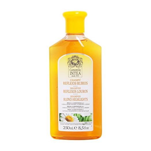 Intea Chamomile Shampoo – Premium Shampoo for Blonde Hair – Non-Ammonia Natural Blonde Brightening Shampoo – Suitable for Natural or Dyed Blonde Hair – Easy Application – 8.5oz
