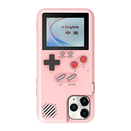 Handheld Game Case for iPhone 11 Pro Max, Retro Gameboy Case for iPhone, Color Game Console Case for iPhone 11 Pro Max