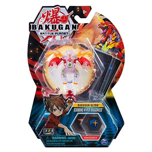 Bakugan, Special Attack Ventri, Spinning Collectible, Customizable Action Figure and Trading Cards, Kids Toys for Boys and Girls 6 and up