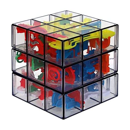 Rubik’s Perplexus Fusion 3 x 3, Challenging Puzzle Maze Ball Skill Game, for Adults and Kids Ages 8 and up