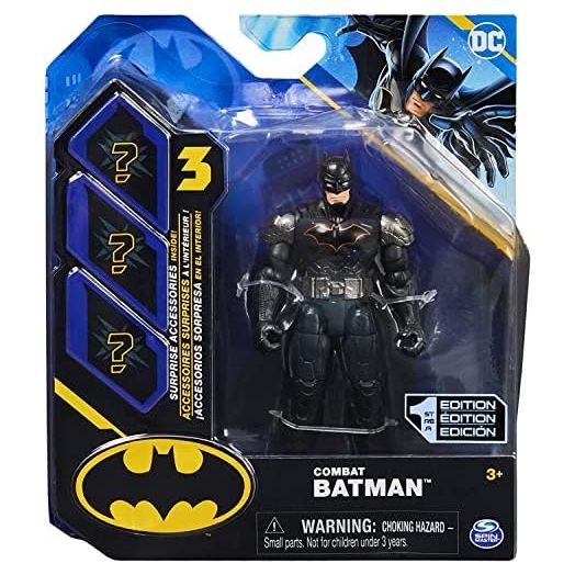 BATMAN DC 2022 Combat 4-inch Action Figure by Spin Master