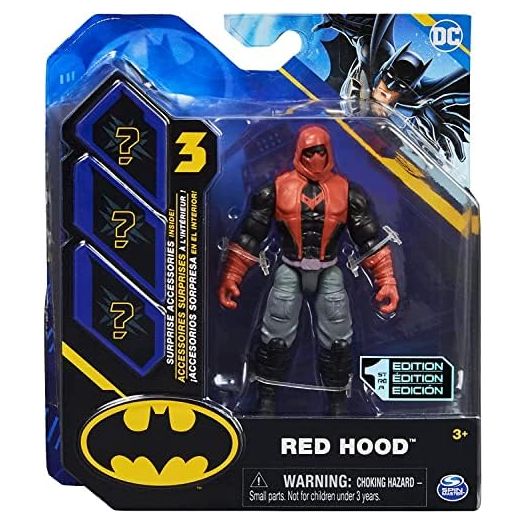 DC BATMAN 2022 Red Hood 4-inch Action Figure by Spin Master