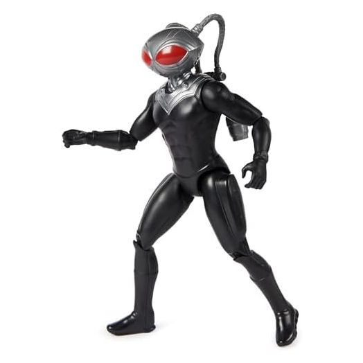 DC Comics, Aquaman, Black Manta Action Figure, 12-inch, Detailed Sculpting, Movie Styling, Easy to Pose, Collectible Superhero Kids Toys for Boys 3+