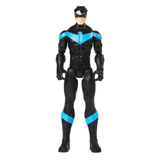 DC Comics Batman 12-inch Nightwing Action Figure, Kids Toys for Boys Aged 3 and up