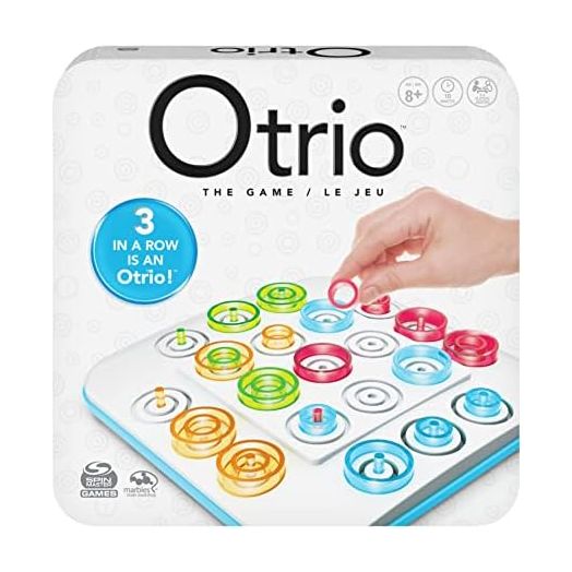 Otrio Strategy-Based Board Game, for Adults, Families, and Kids Ages 8 and up, by Marbles Brain Store