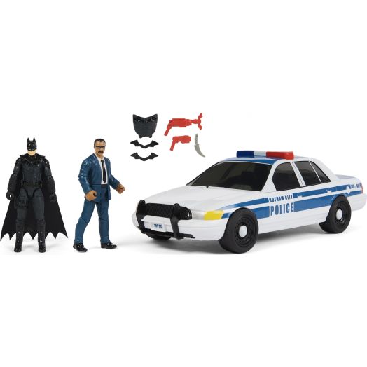 DC Comics Batman and Lt Gordan Pack with 2 Figures and Vehicle