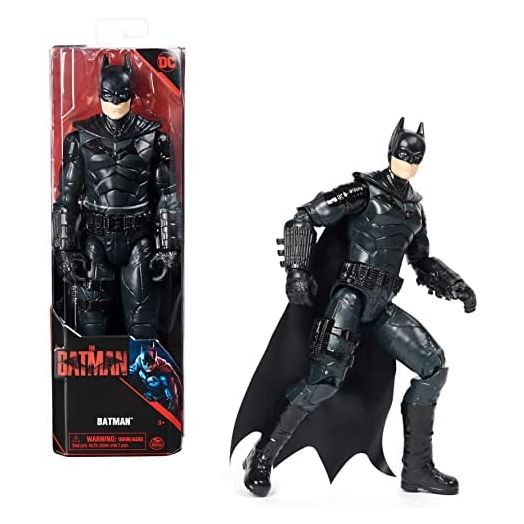 DC Comics, Batman 12-inch Action Figure, The Batman Movie Collectible Kids Toys for Boys and Girls Ages 3 and up