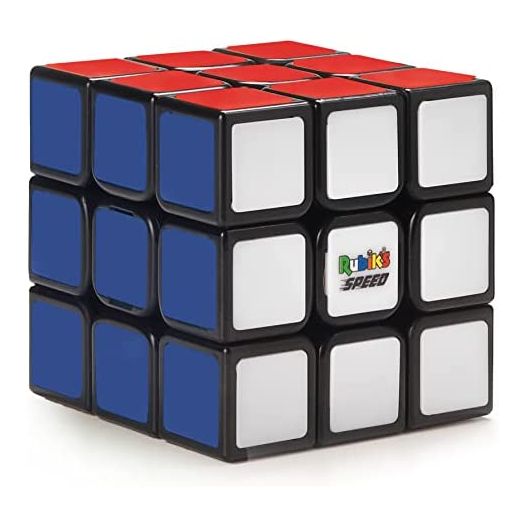 Rubik’s Cube, 3x3 Magnetic Speed Cube, Super Fast Problem-Solving Challenging Retro Fidget Toy Travel Brain Teaser, for Adults & Kids Ages 8 and up