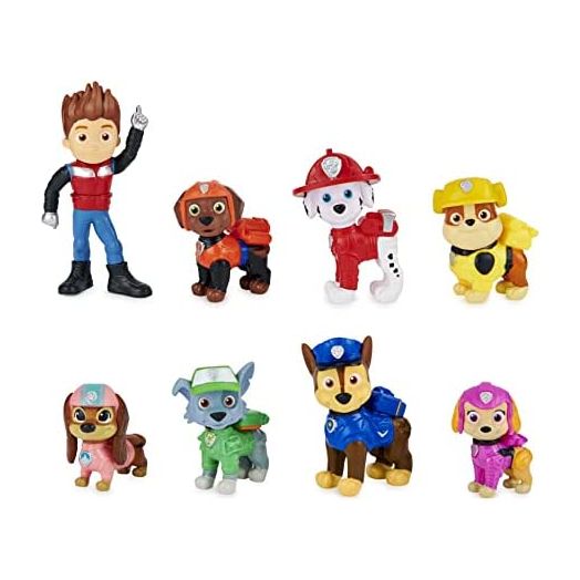 Paw Patrol Liberty Joins The Team 8 Figure Movie Gift Pack with Exclusive Collectible Figure, Kids’ Toys for Ages 3 and Up