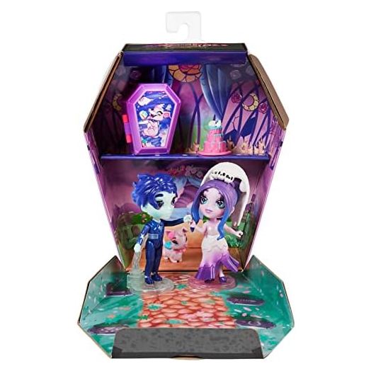 Zombadie to Love Deluxe Zombie Dolls Set with 2 Exclusive 3.5-inch Figures, Pet & Accessory, Girls Gifts, Kids Toys for Girls