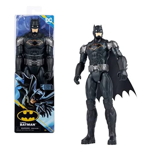 DC Comics, 12-inch Combat Batman Action Figure, Kids Toys for Boys and Girls Ages 3 and Up
